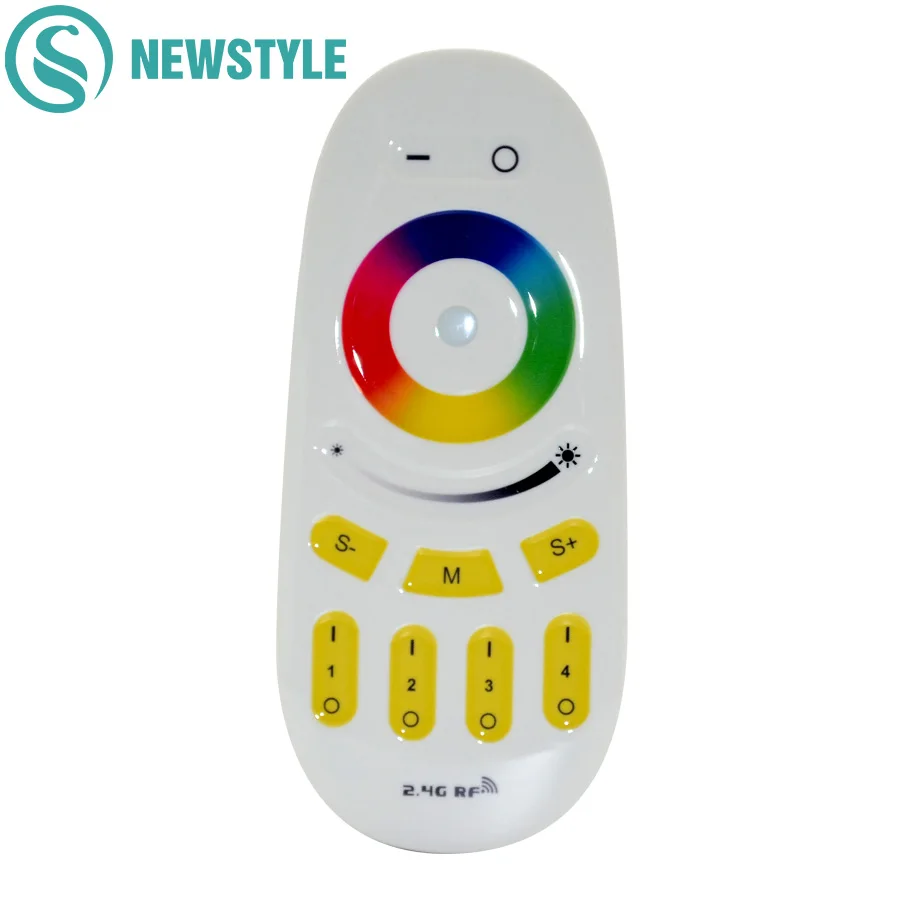 

2.4G RF Mi Light series 4-zone RGBW RGB led Remote controller Wireless touch for led strip or led bulb