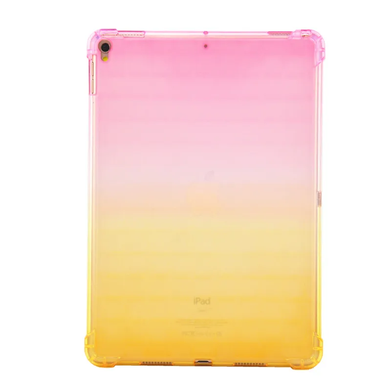 Wekays Gradual Change TPU Silicone Case For iPad pro 10.5 Multicolour Clear Tablet Cover For iPad pro 10.5 Case Coque Fundas