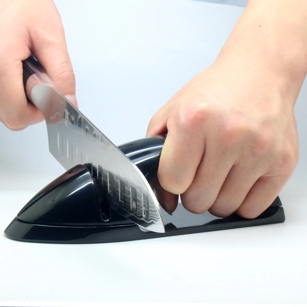 Professional Ceramic Knife Sharpener Shark Style Sharpening Tools 3
