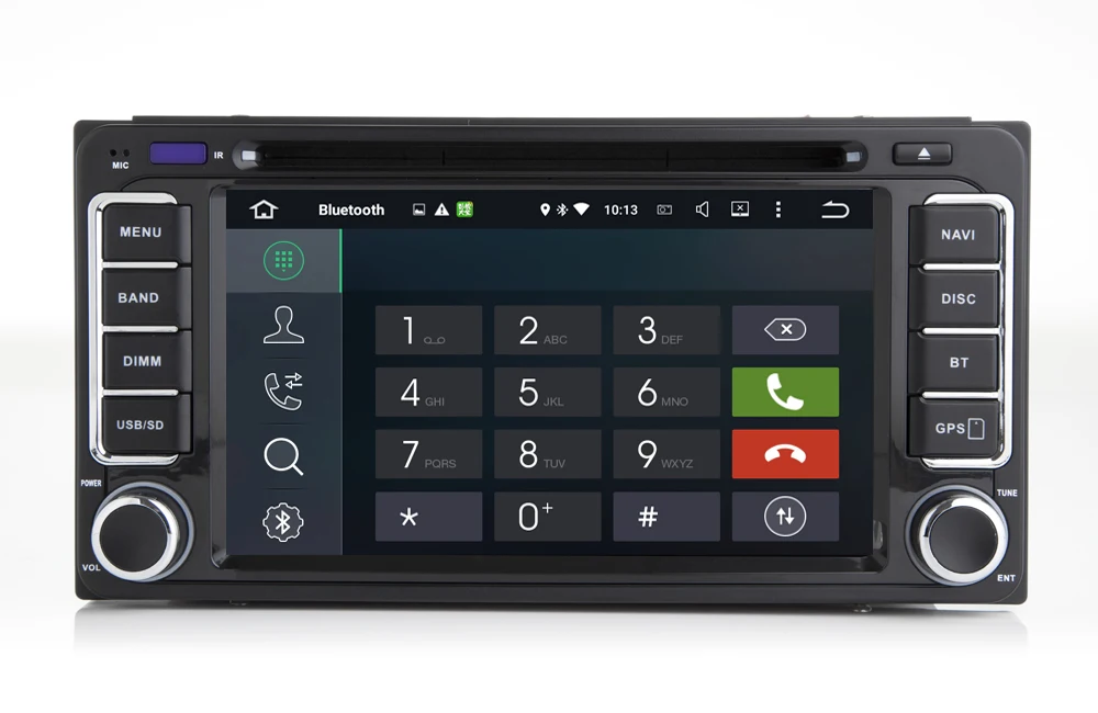 Perfect HIRIOT Car DVD GPS Player Car Android 7.1 For TOYOTA OLD RAV4 COROLLA CAMRY HIGHLANDER YARIS VIOS PRADO Navigation Map Wifi DVR 2