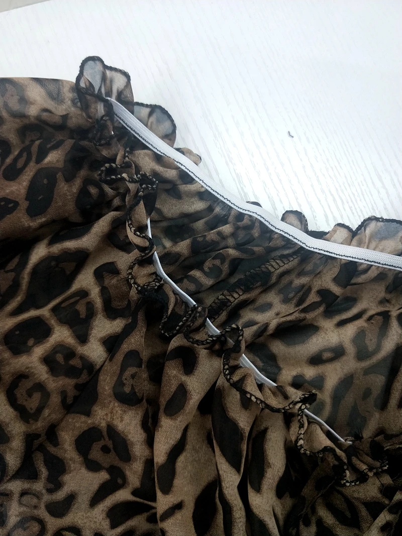 RICININA Макси платье женское элегантное леопардовое осеннее платье размера плюс вечерние сексуальные женские платья с длинным рукавом Женские платья