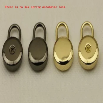 

20 pcs/ lot Luggage hardware accessories spring lock Decorate the padlock Round lock There is no key Switch lock small size