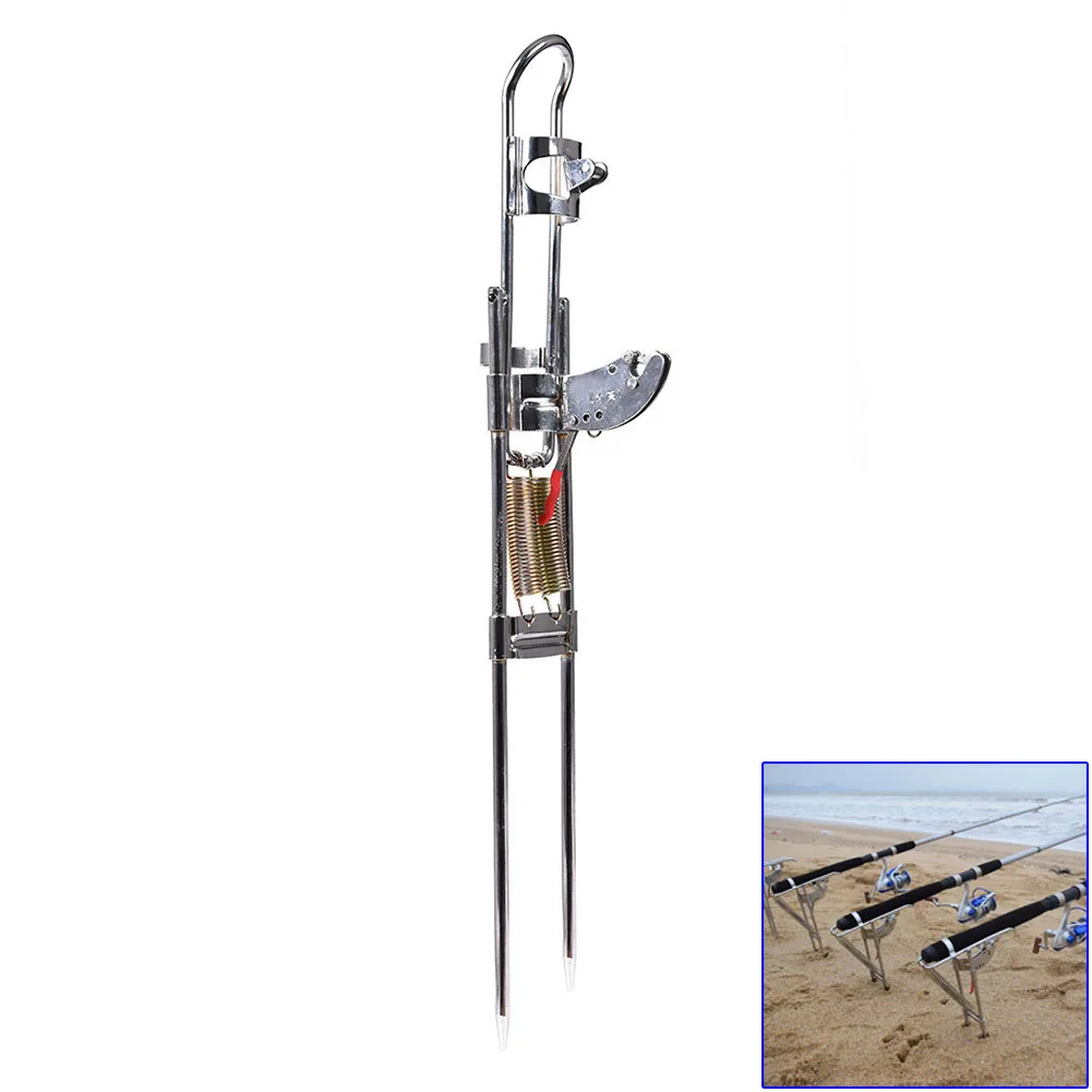 

New Automatic Adjustable Tackle Bracket Double Spring Fishing Rod Holder Fishing Accessories FI-19ING