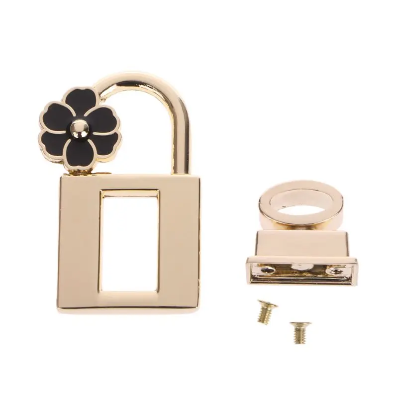 2.48x4.35cm New Metal Clasp Turn Lock Twist Locks for DIY Handbag Craft