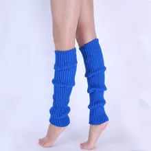 Мода 1 пара стильные женские вязаные гетры зимние вязаные крючком Модные женские Леггинсы теплые ноги HSJ88