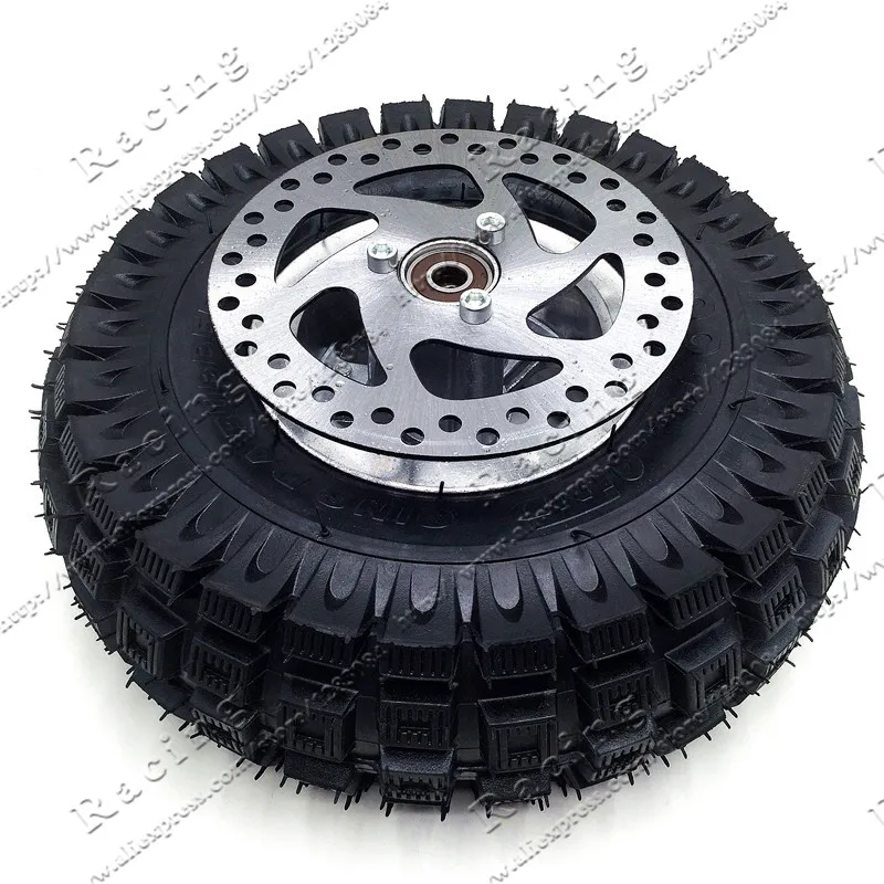 3.00 4 Electric Scooter Front Wheel QIND tyre Alloy Rim hub and inner