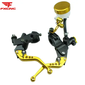 

For Suzuki GS500 GS500E GS500F 125cc - 600cc Adjustable Motorcycle Brake Clutch Levers Master Cylinder Reservoir Hydraulic Brake