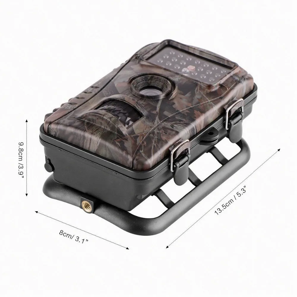 Caça Câmera Visão Noturna 940nm Leds Infravermelhos ir Armadilhas 12mp Wildlife Trail Animal Foto hd 1080 p 8 Esporte e Lazer
