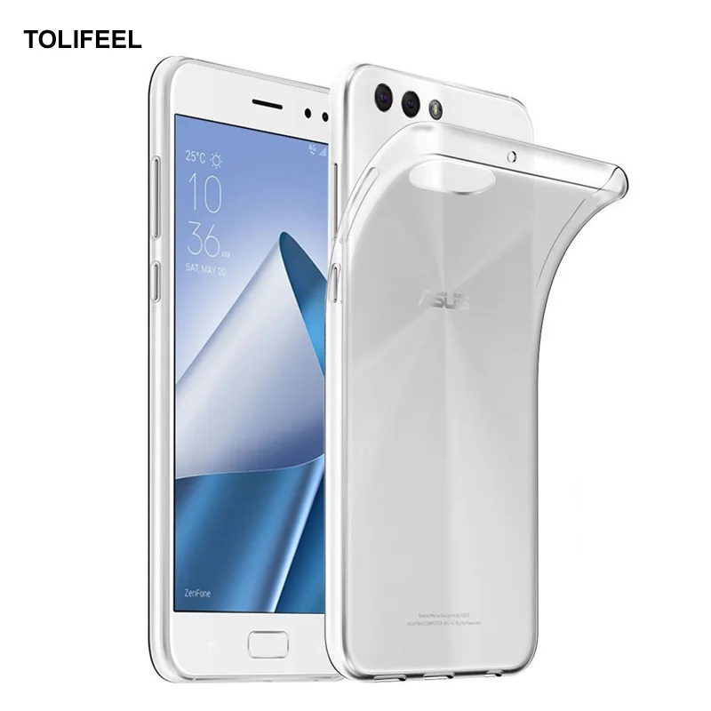 Чехол TOLIFEEL для Asus Zenfone 4 ZE554KL роскошный тонкий силиконовый мягкий ТПУ чехол