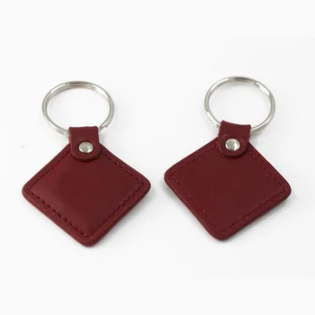 

TK4100 Chip 125KHZ RFID Proximity ID Token Leather Keyfob Keychains (Read Only) for Access Control Switch Power