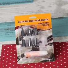 24 шт. нержавеющая сталь сопла Кондитерские напоминание конвертер DIY торт творческий украшения решений инструменты