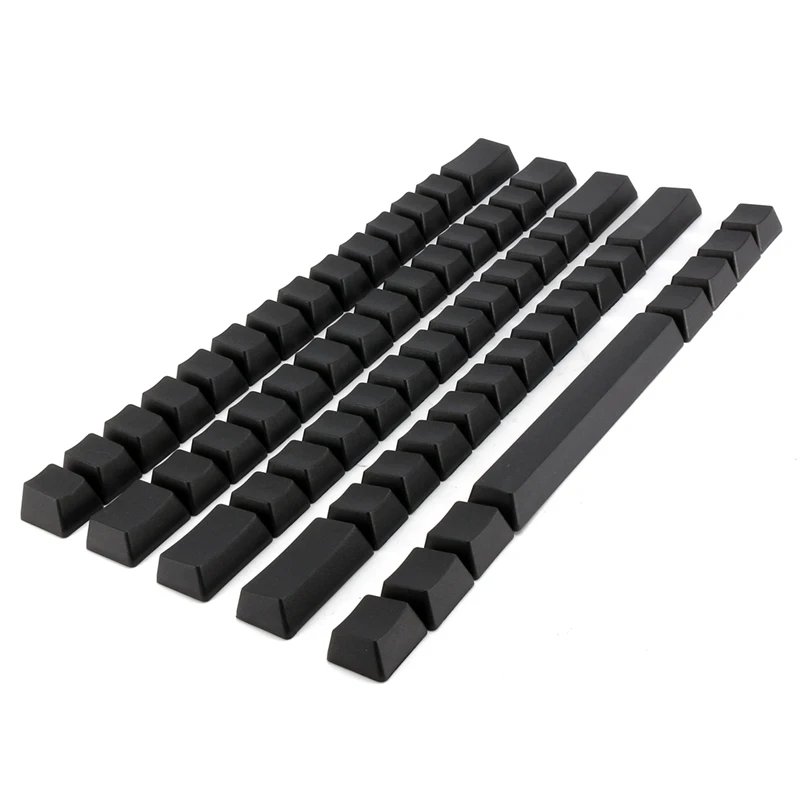

61 Key Cap Keyboard Switch Blank Profile Thick PBT Keycaps Side Printed Top Printed for Cherry MX for Gateron MX for Kailh MX