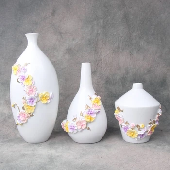 

Abstract Beatiful Vintage Home Decoration Resin Tabletop Flower Vase TV Cabinet Living Room Desk Decor Wedding Decorations Gift
