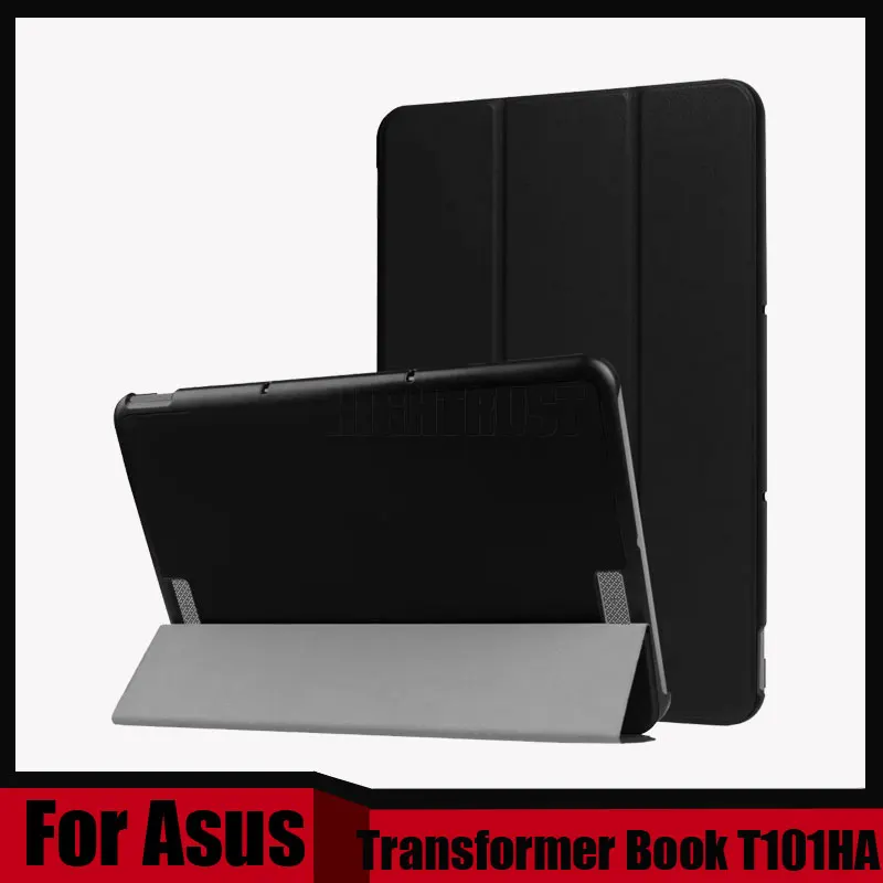 Ultra Slim Custer 3 Folder Folio Stand PU Leather Magnetic