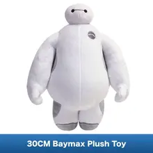 Бэймакс плюшевая Мягкая кукла из фильма Большой Герой 6 здоровье компаньон робот качество мягкие игрушки 12 дюймов(30 см