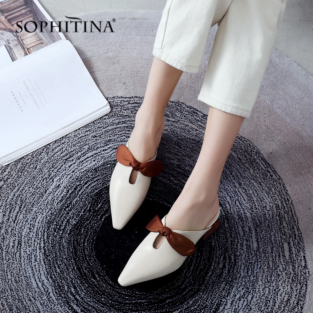 SOPHITINA/Новые женские сабо на лето 2019г. Модные босоножки из высококачественной