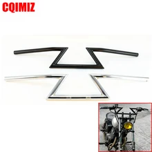 Универсальный 7/" 22 мм мотоцикл Драг руль Z бар для Honda Yamaha Suzuki Custom Bike