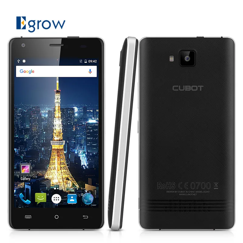 CUBOT ECHO 5.0 Inch 13.0MP Unlocked Smartphone 2GB RAM 16GB ROM 3000mAh Cell Phones Android 6.0
