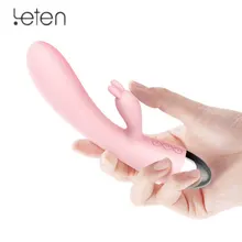 Leten Sex Toys for Woman G-spot Clit Vagina Multiple Stimulator 10Modes Mute Super Shock Motor leten automatic swing vibrator dildos sex toys for woman vagina multiple angle stimulator mute one key orgasm female masturbator