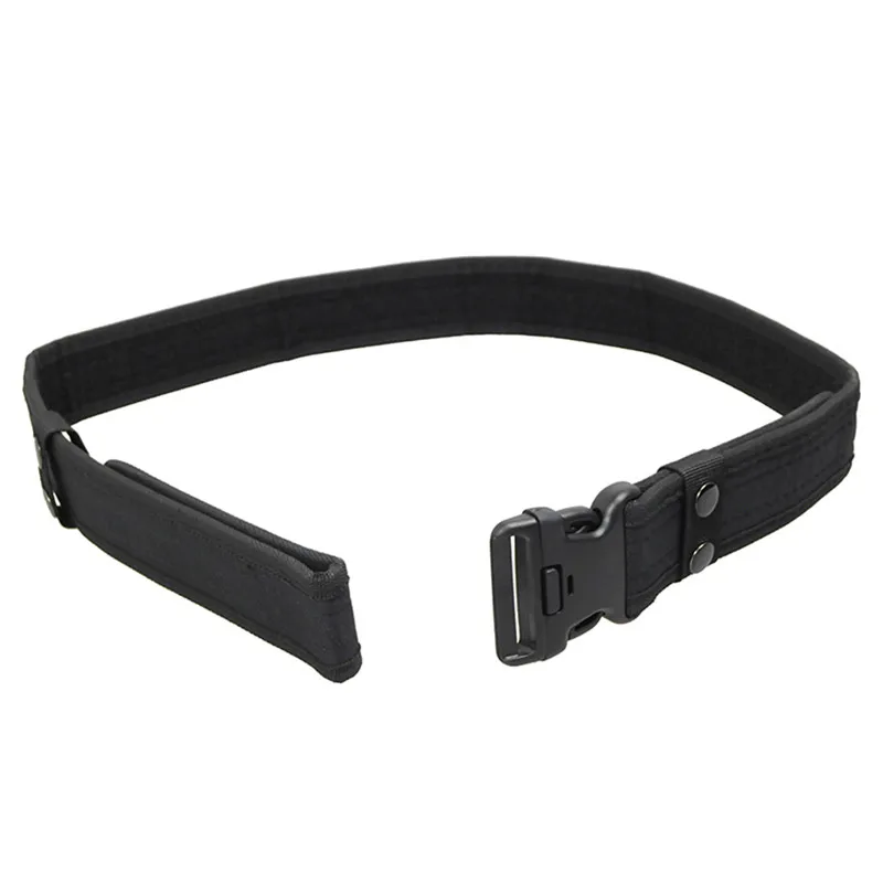 2&quot Airsoft Tactical Adjustable Waist Belt Outdoor Hiking Climbing Hunting Load Bearing Utility Waistband Support Belt|belt bracelet|belt