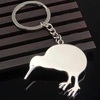 

FREE shipping by FEDEX 100pcs/lot 2016 New Metal Ostrich Keychain Exotic Bird Keyring for Gift