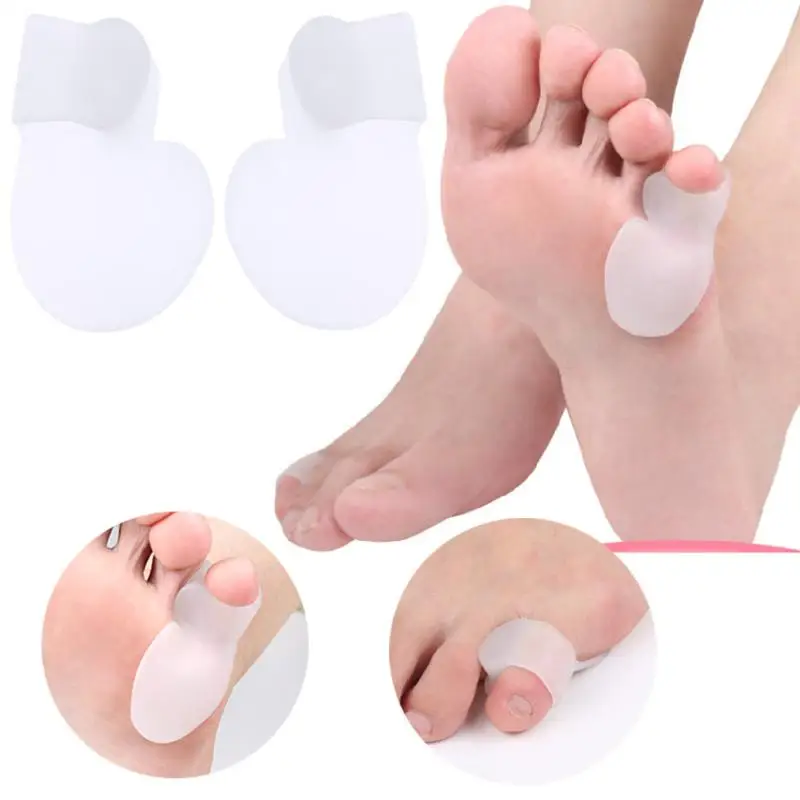 1 Pair Feet Braces Tailors Little Toe Pain Bunion Support Cushion Gel