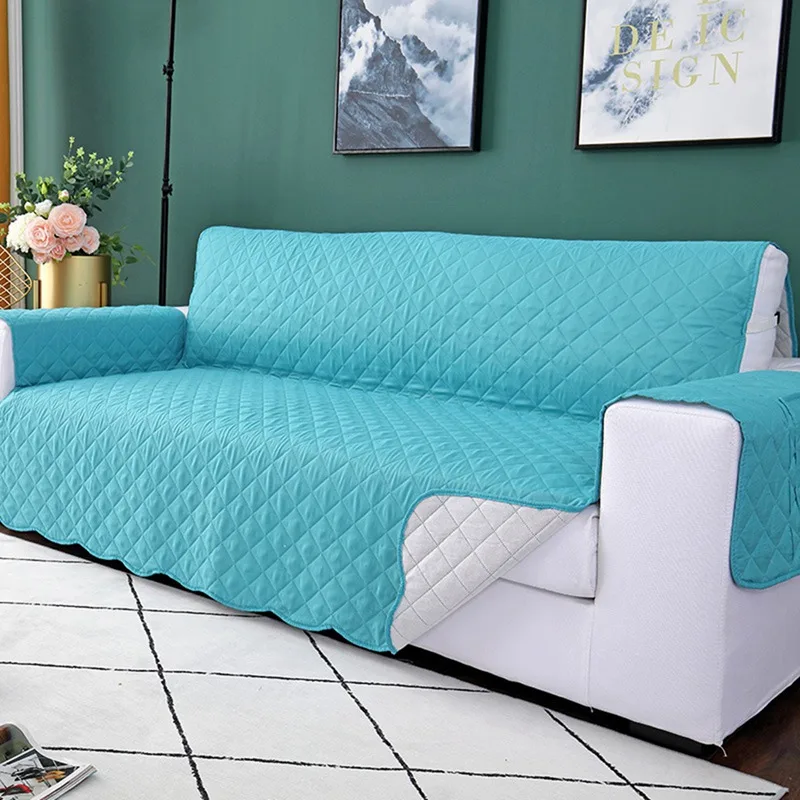 

Waterproof Sofa Cover Removable Pet Dog Kid Mat Armchair Furniture Protector Washable Armrest Couch Covers Slipcovers Seat
