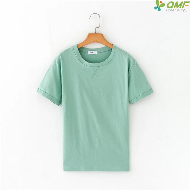 Colorful Summer T shirt 2018 Cotton Solid Color Tshirt Casual Big Size ...