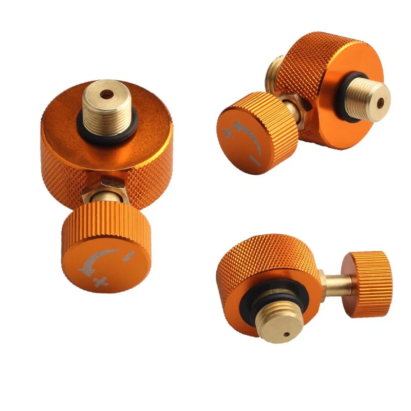

Outdoor Camping Stove Adaptor Conversion Split Type Furnace Connector Cartridge Tank Gas Cylinder filling Adapter New
