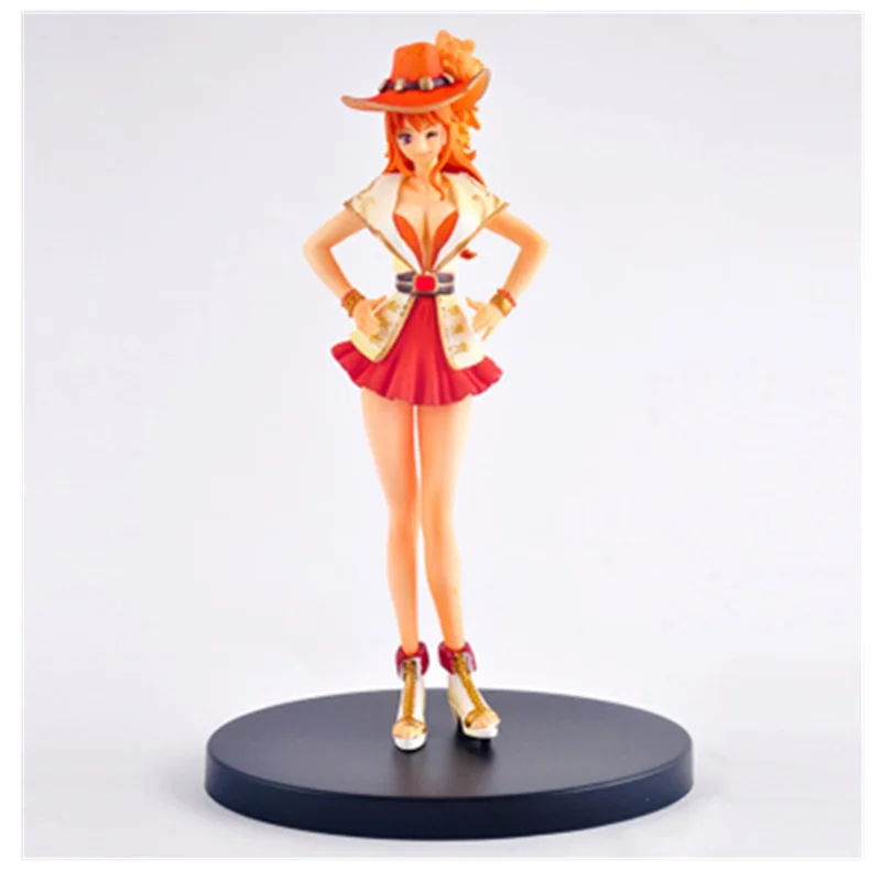 

18CM One Piece Nami Toy PVC Anime Figure Nami Anniversary Edition Model Action Figures Doll Decoration Kids Gift Z127