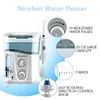 Nicefeel 1000ML Water Dental Flosser Electric Oral Irrigator Care Dental Flosser Water Toothbrush Dental SPA with 7pcs Tips ► Photo 3/6