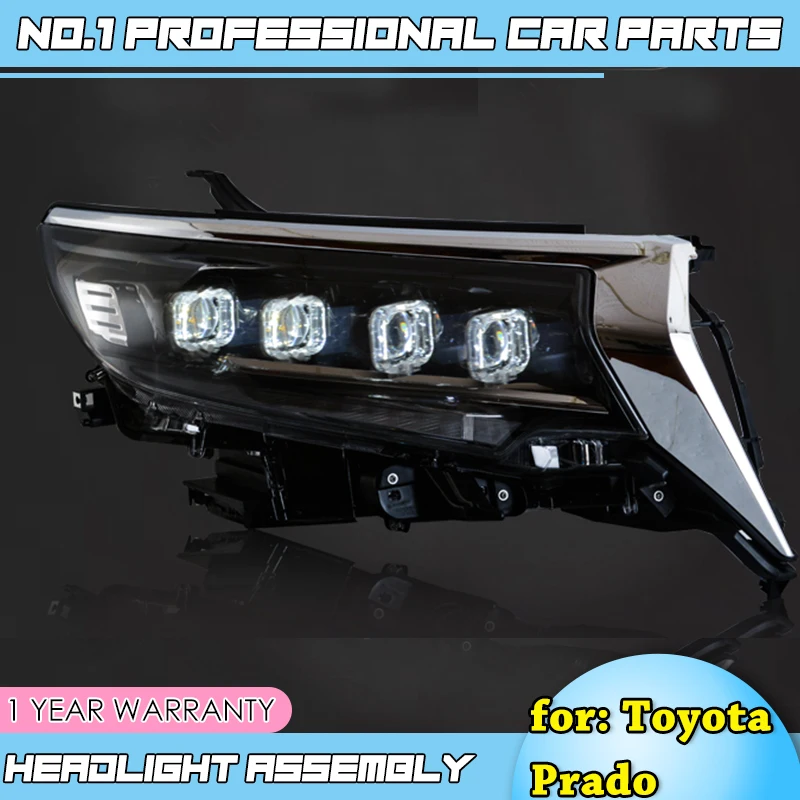 

led Headlight for 2018 for Toyota Land Cruiser Prado GXL wagon 1 order