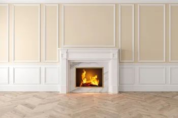 

Backdrop Stand Photography Background Fireplace Yellow Photographic Background T20190368