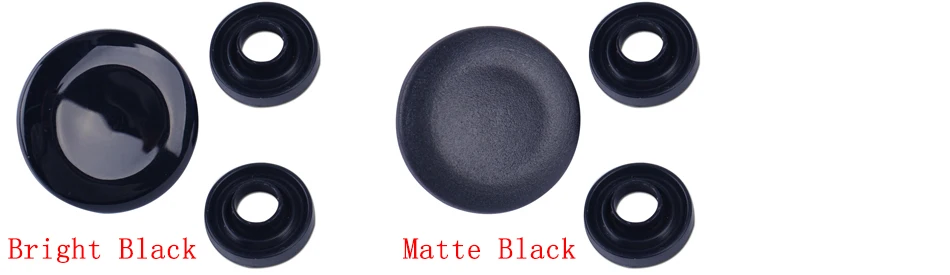 Cubierta del bot/ón central del joystick Kit de reparaci/ón de perilla MMI con 2 anillos de sellado Rendimiento estable para Au-di A4 A5 A6 Q5 Q7 S5 S6 negro mate
