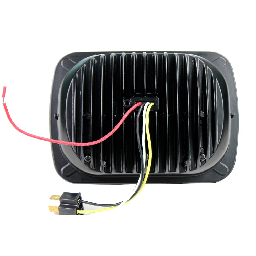 FADUIES 80 Вт 5 ''x 7'' 7 6'' светодиодные фары с DRL для Jeep Wrangler YJ Cherokee XJ H6054 H5054 H6054LL