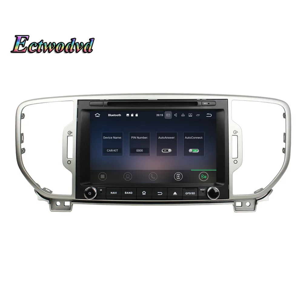 Perfect Ectwodvd Octa Core 4G RAM 64G ROM Android 9.0 Car Multimedia DVD Player GPS HeadUnit For KIA Sportage 2016 18 Perfect Ectwodvd Octa Core 4G RAM 64G ROM Android 9.0 Car Multimedia DVD Player GPS HeadUnit For KIA Sportage 2016 18