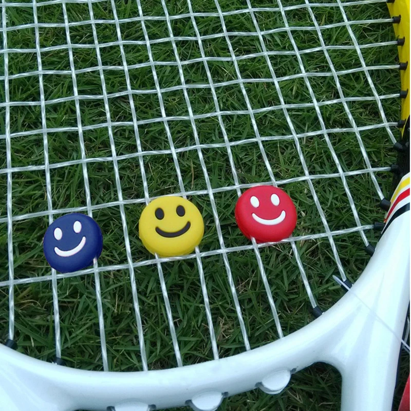 

Natural Rubber Smiling Face Tennis Racket Shock Absorber Net Shock Shock Absorber