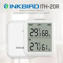 Inkbird ITH-20R цифровой гигрометр комнатный термометр датчик влажности с 1 передатчиком точная температура аквариум комната гараж