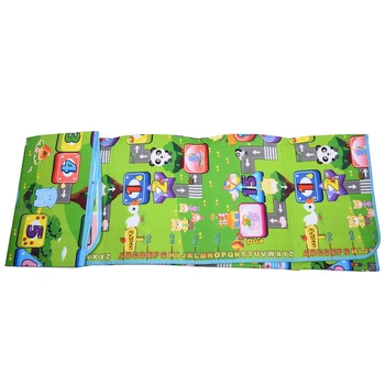 

Baby Mat Crawling Cushion Thick Multi-Color Puzzle Waterproof Play Mat Fruit Letters Farm Kid Carpet Developing