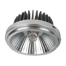 12 Вт 18 Вт 30 Вт затемняемый AR111 Светодиодный точечный светильник коммерческий светодиодный модифицированный светильник для решетки лампы корпус из алюминиевого сплава чистый AL. Отражатель
