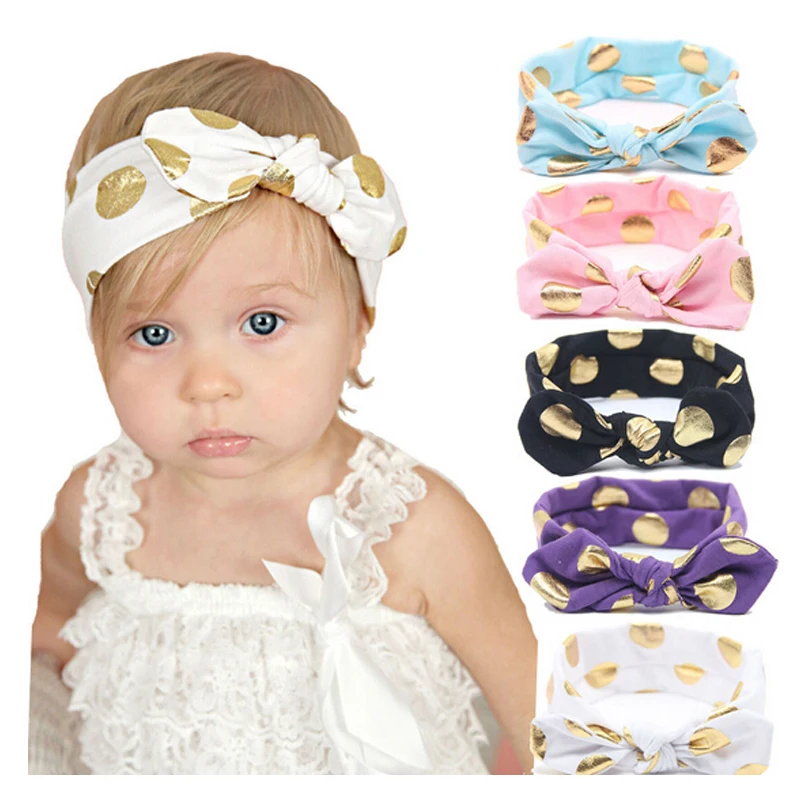

Newborn headwear Girls Cold Press Knot Elasticity Of The Baby Scrunchies Headband Children Hair Bands Hair Accessories 201