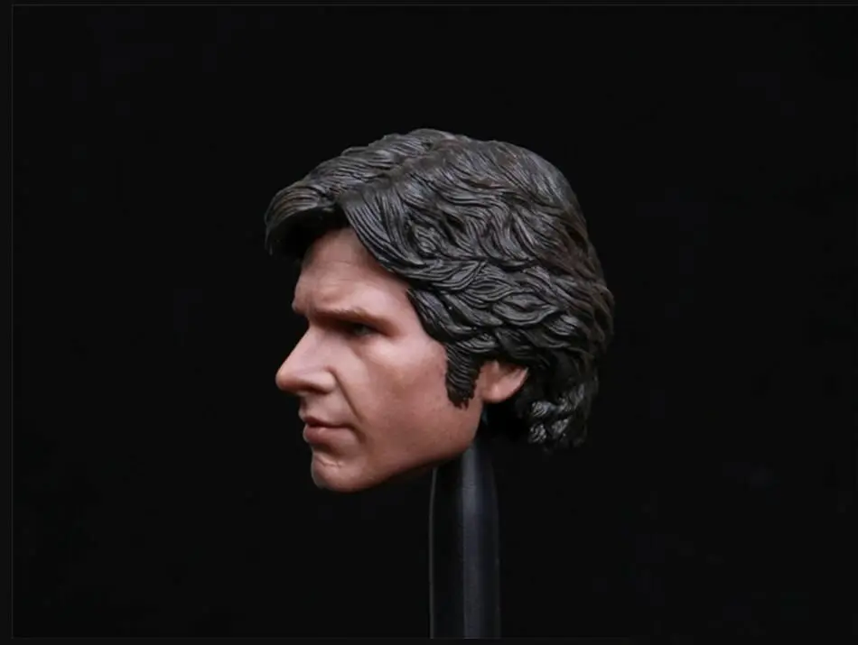 Han Solo Harrison Ford Sculpt для горячих игрушек 1/6 шкал в наличии|Игровые фигурки и