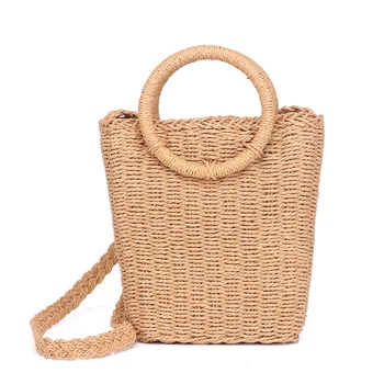 

Straw Bag 2018 Fashion Handbag Summer Beach Bohemian Designer Bags Famous Brand Women Bags 2018