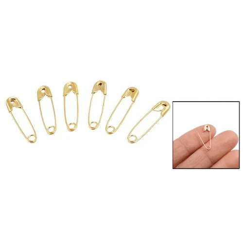 Best Selling Clothing Trimming Fastener Tool Clip Buttons Metal Safety Pinsin Pins