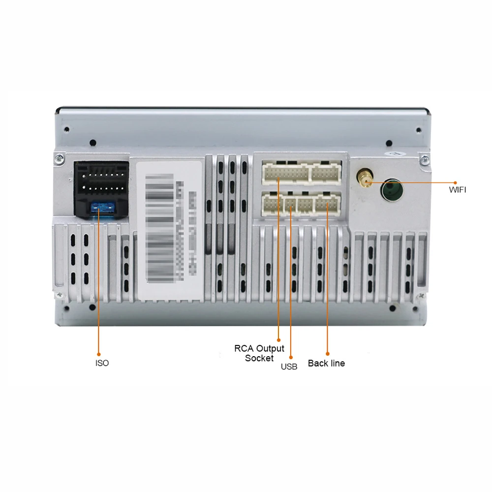 Sale Eunavi Two Din Car Multimedia Player Android 8.1 Auto Radio For Volkswagen/VW JETTA Octa 8 cores WIFI 2 din stereo 5