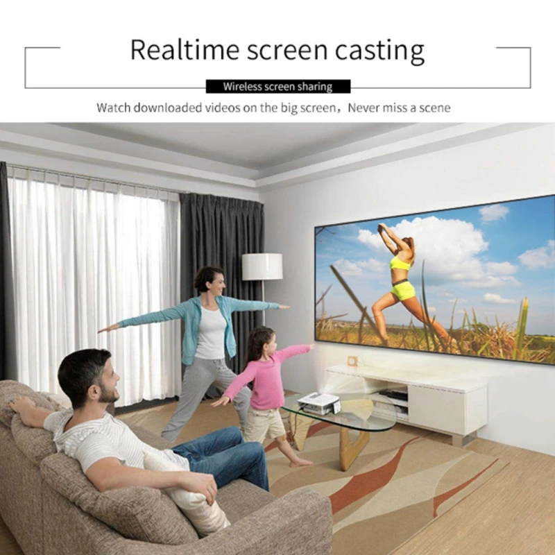Wireless 1080P HD 2.4G Wifi TV Stick HDMI Dongle Miracast Airplay DLNA Screen Mirroring Display Receiver