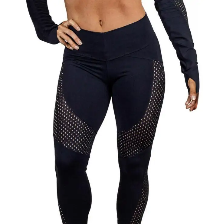 calça de fitness gym calças retalhos compressão mujer leggings