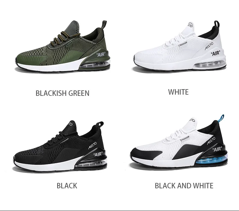 Мужская обувь для бега дышащий Женский корсет Кроссовки zapatillas hombre Deportiva 270 воздушная подушка дешевая спортивная обувь дешево