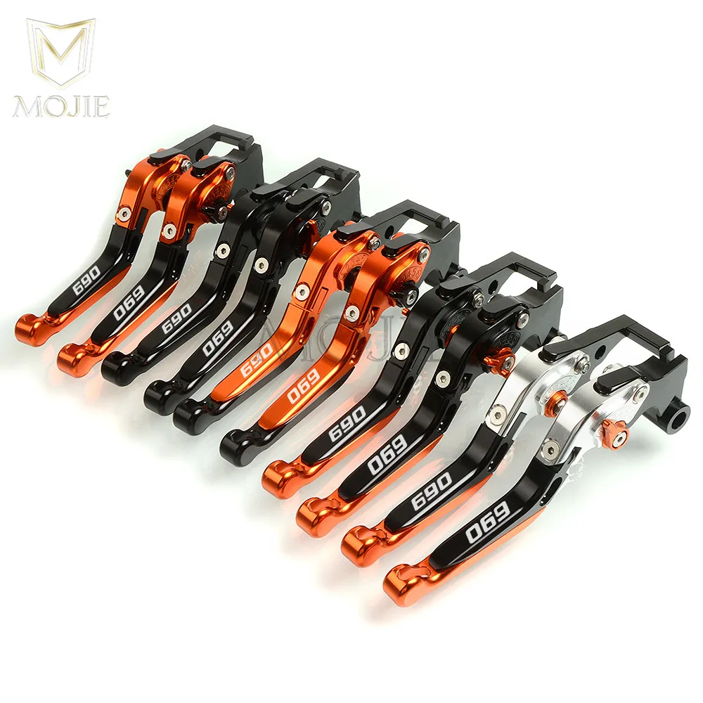Для KTM 690 SMC R ENDURO/R SUPERMOTO/R DUKE/R Мотоцикл CNC Алюминиевые Регулируемые Складные Выдвижные Тормозные Рычаги Сцепления