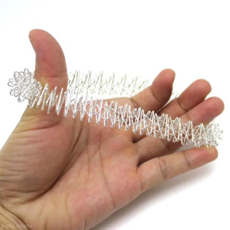 Acupuncture Bracelet Wrist Massager Supplies Relaxation Stainless Steel Wrist Hand and finger Massage Ring Health Care Tool